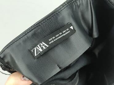 stradivarius spodnie z eko skory: Zara, Spódnica damska, XS — 5