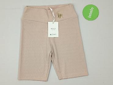 biale leginsy: Szorty damskie, rozmiar M — 2