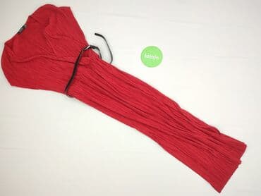 czerwone eleganckie sukienki: Bershka, Sukienka damska, rozmiar XS — 2