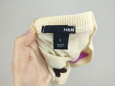 sweter azurowy: H&M, Sweter damski, rozmiar L — 4
