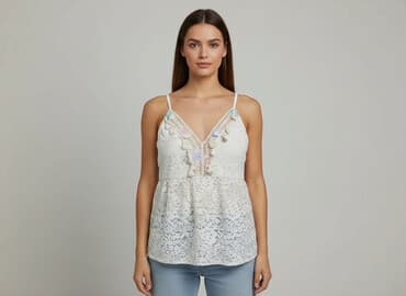 ażurowa bluzka sinsay: New Collection, Bluzka damska, rozmiar S — 7