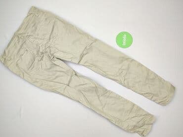 białe buty deichmann: Spodnie materiałowe damskie, rozmiar L — 3