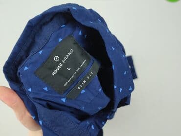 koszula jeansowa c a: House, Koszulа dla mężczyzn, L — 4