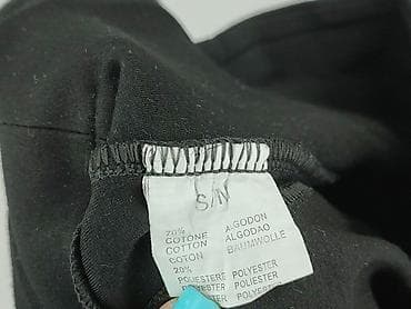 high heels: Material trousers for women, size S — 4