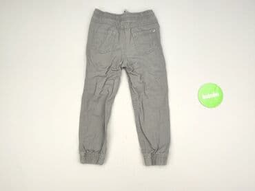 spodnie woskowane matowe: Jeans, 5-6 years, 110/116, condition - Very good — 3