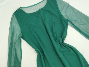 reserved sukienka butelkowa zieleń: Sukienka damska, rozmiar M — 1