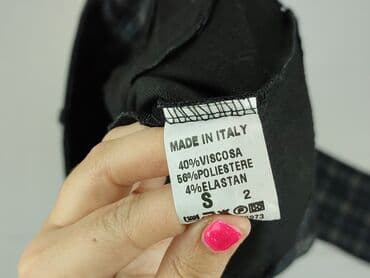 legginsy damskie plus size: Spodnie materiałowe damskie, rozmiar S — 4
