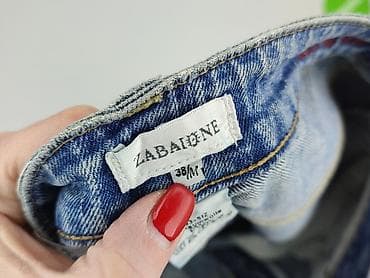 czerwone jeansy: Jeansy damskie, rozmiar M — 4