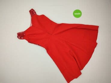 czerwona sukienki wieczorowa: Sukienka damska, rozmiar XS — 4