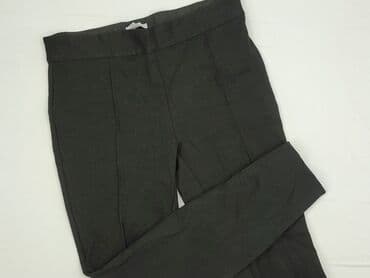 legginsy damskie marszczone: H&M, Spodnie materiałowe damskie, M — 1