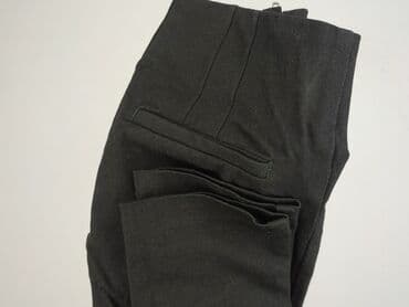 materiałowe spodnie z wysokim stanem lata 80: Spodnie materiałowe damskie, rozmiar XS — 6