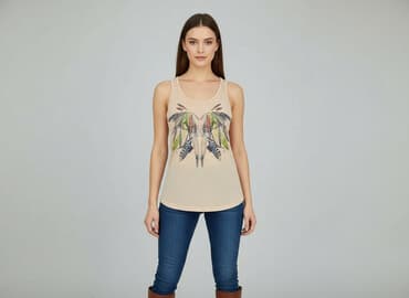 bluzki damskie z aplikacjami: Women`s top, size L — 1