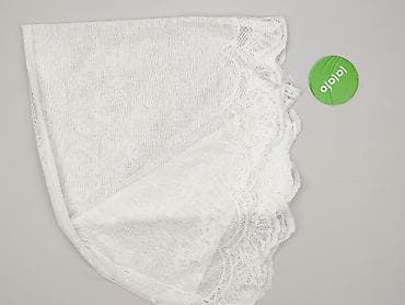 110 cm: Biała koronkowa firanka/woal – delikatna, ażurowa tkanina dekoracyjna — 2