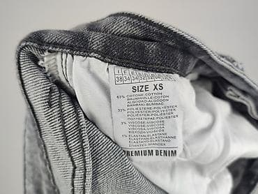 wide jeans: Jeansy damskie, rozmiar XS — 5