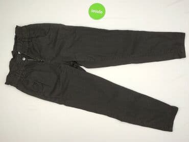 woskowane legginsy z wysokim stanem zara: Reserved, Material trousers for women, size S (EU 36) — 2