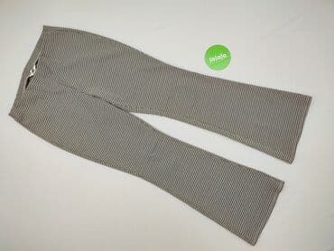 ubrania w pepitkę: H&M, Spodnie materiałowe damskie, rozmiar L — 3