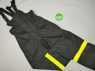 t shirt basic oversize: Męskie spodnie ogrodniczki robocze/ochronne z odblaskami - Kolor — 2