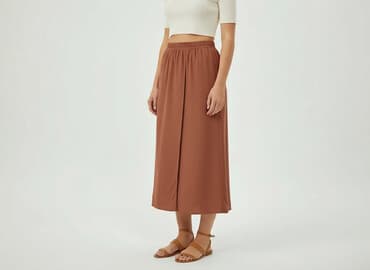 biała spódnica reserved: Spódnica damska, rozmiar L — 6