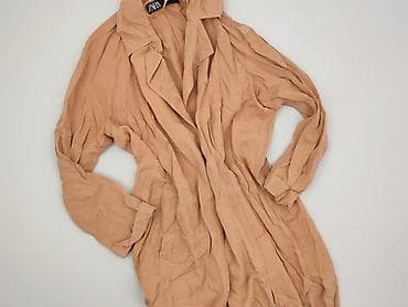pull bear trencz: Zara, Płaszcz damski, rozmiar S — 1