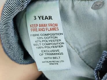 złoty pasek do sukienki: Spodnie jeansowe, 2-3 lat, 92/98, stan - Idealny — 5