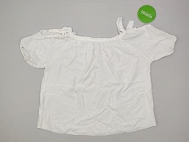 bluzka boho biala: Bluzka damska, rozmiar One size — 2