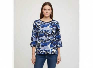 bluzka z reniferem dla dziewczynki: Bluzka damska, rozmiar M — 7