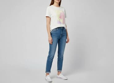 mihos bluzka: Mohito, T-shirt damski, rozmiar M — 7