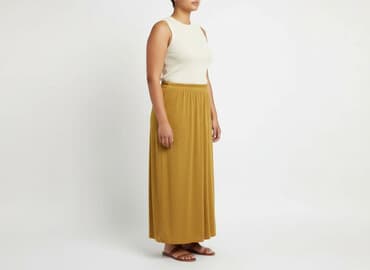 spódniczka musztardowa: Spódnica damska, rozmiar 2XL — 8