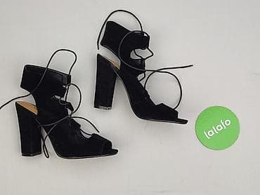 botki czarne: Sweet Shoes, Sandały damskie, rozmiar 41 — 2