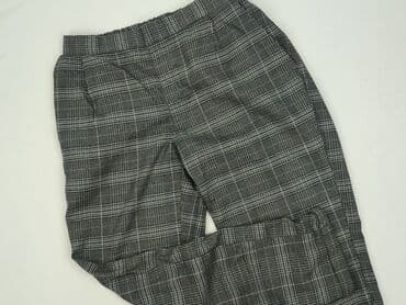 spodnie piżamowe w kratę damskie: Sinsay, Spodnie materiałowe damskie, rozmiar M — 1