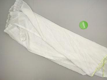 Канцтовари: Biała firana z delikatnego woalu, wykończona ozdobną lamówką w — 3