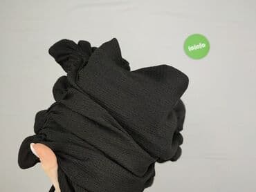 czarna sukienka ze srebrnymi dodatkami: H&M, Sukienka damska, S — 5