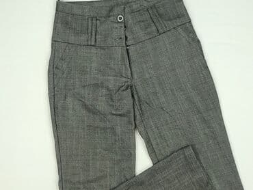 jeansy damskie podarte: Material trousers for women, size S (EU 36) — 1