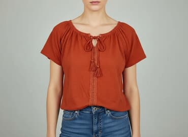 pomarańczowa marynarka mohito: Janina, Bluzka damska, rozmiar M — 7