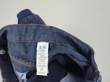 bluzki lv: Spodnie jeansowe, George, 9 lat, 128/134, stan - Idealny — 4