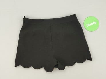 krótkie spodenki z wysokim stanem czarne: Topshop, Szorty damskie, rozmiar S — 3