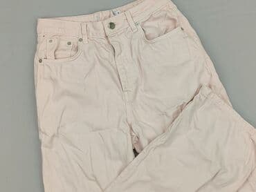 proste jeansy z wysokim stanem: NA-KD, Jeansy damskie, rozmiar S — 1