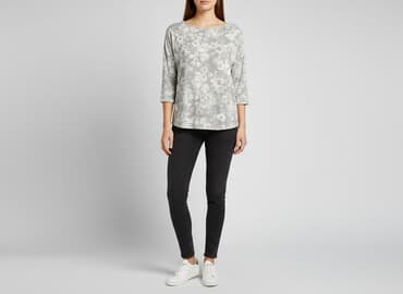 sweter piórkowy na drutach: Bluzka damska, rozmiar XS — 6