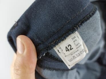 spodnie hello kitty piżama czarne: Spodnie materiałowe damskie, rozmiar XL — 4
