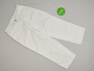 crop kapcie: Spodnie materiałowe damskie, rozmiar M — 2