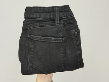 dżinsy z wysokim stanem czarne: Denim Co, Jeansy damskie, XS — 7
