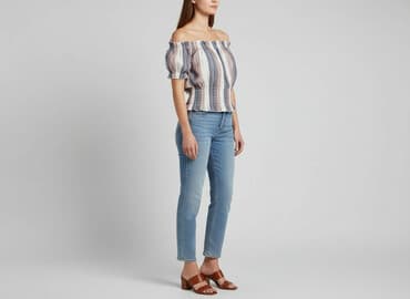 bluzka w paski pepco: Bluzka damska, rozmiar S — 7