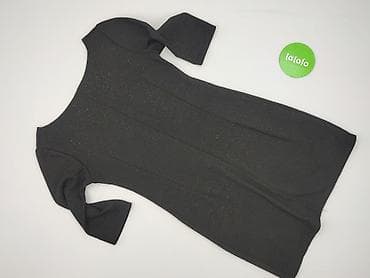 czarny plaszcz: Sukienka damska, rozmiar S — 3