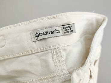 stradivarius brokatowe jeansy: Stradivarius, Jeansy damskie, rozmiar 2XS — 4