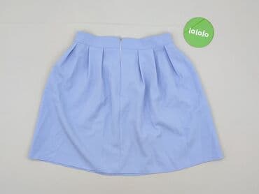 niebieska spódnice plisowane: Spódnica damska, L — 3