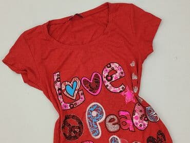 t shirty z czerwonem napisem: Women`s T-shirt, size S — 2