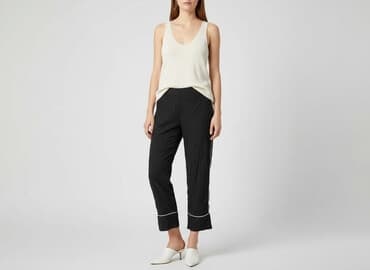 zestaw marynarka i spodnie damskie reserved: Reserved, Spodnie 3/4 damskie, rozmiar S — 8