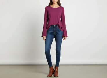 sweterkowe sukienki: Tunika damska, rozmiar S — 1