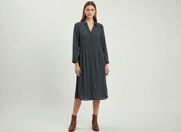 reserved sukienka niebieska w groszki: OPUS, Sukienka damska, rozmiar S — 6