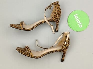 sandały simen na koturnie: Ideal Shoes, Sandały damskie, rozmiar 36 — 2